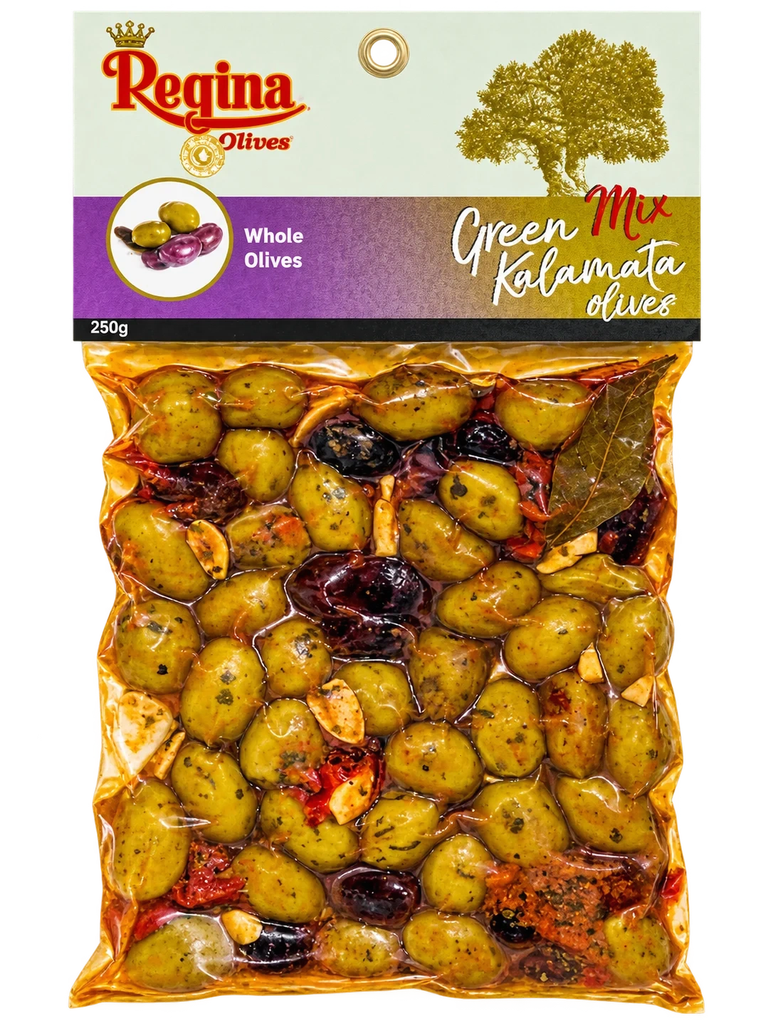 Regina Kalamata & Grønne Oliven Mix 250g