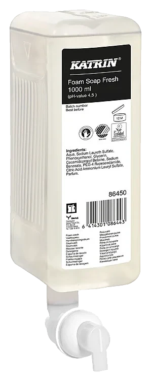 Håndsåpe Katrin Skum Parfymert 6x1.0l Krt 86450