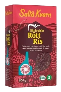 Saltå Kvarn Rød Ris Øko 500g
