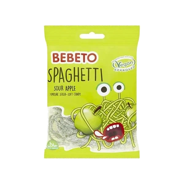Spaghettisnører - Surt Eple