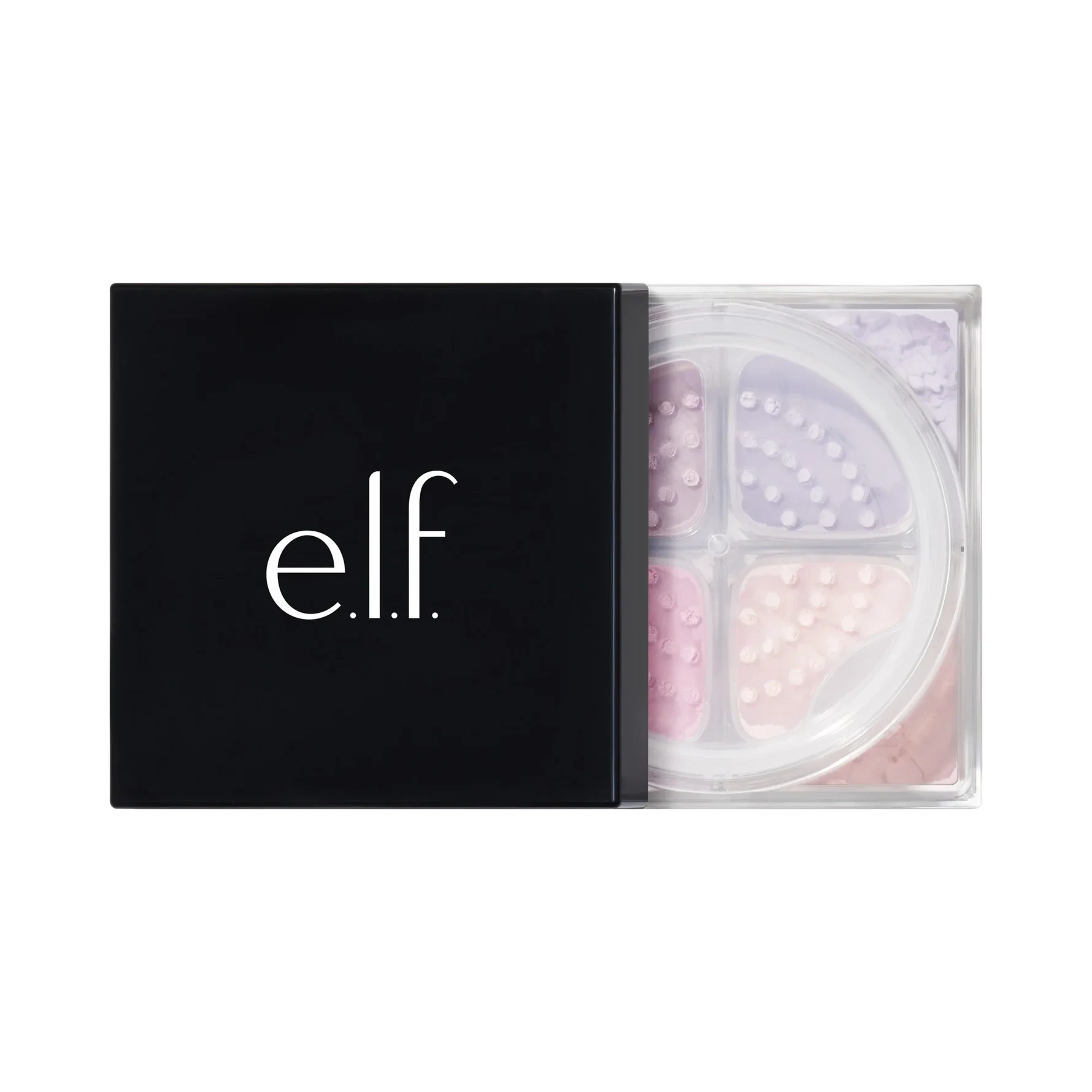 e.l.f. Set it Bright Powder Quad Lilac Haze Fair-Tan
