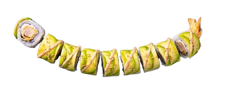 Tempura Dragerull m/ Scampi 227g Sushi Take