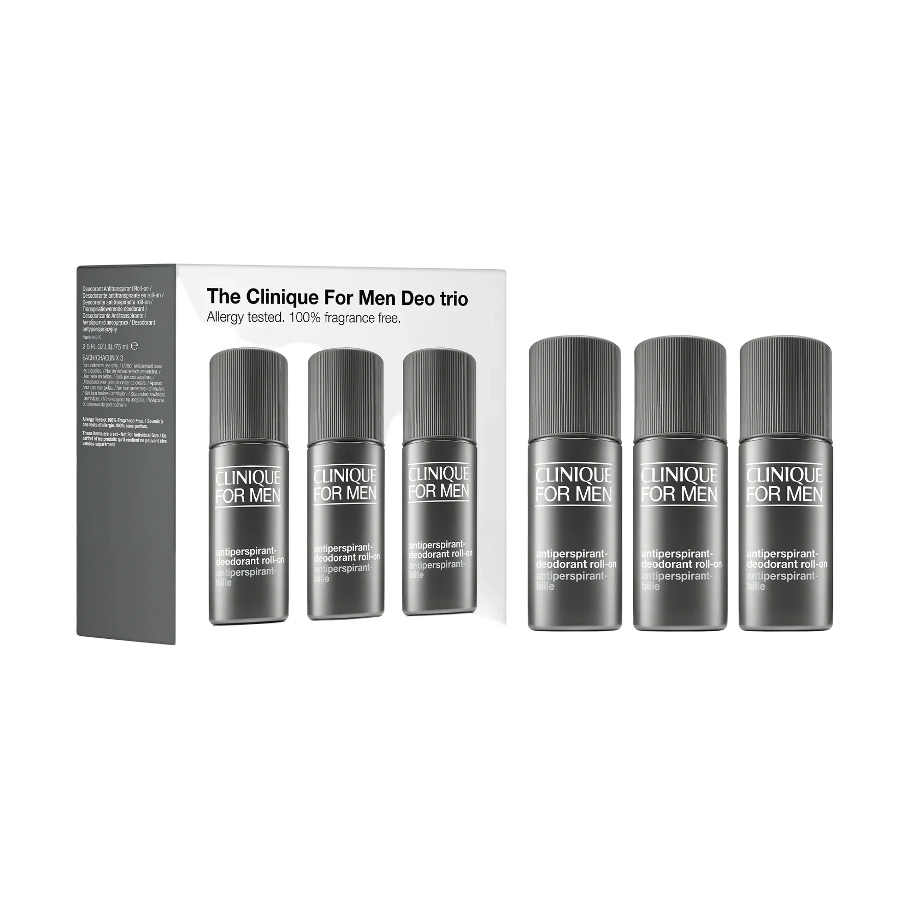 The Clinique For Men Deo Trio