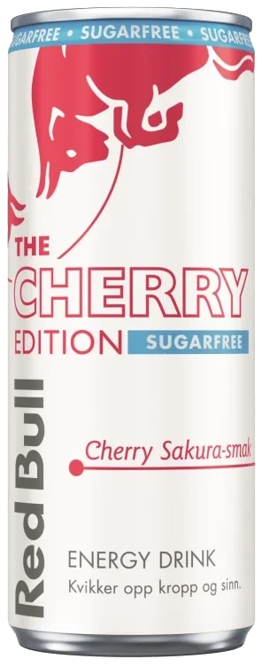 Red Bull Sukkerfri Edition Cherry Sakura Smak 250ml