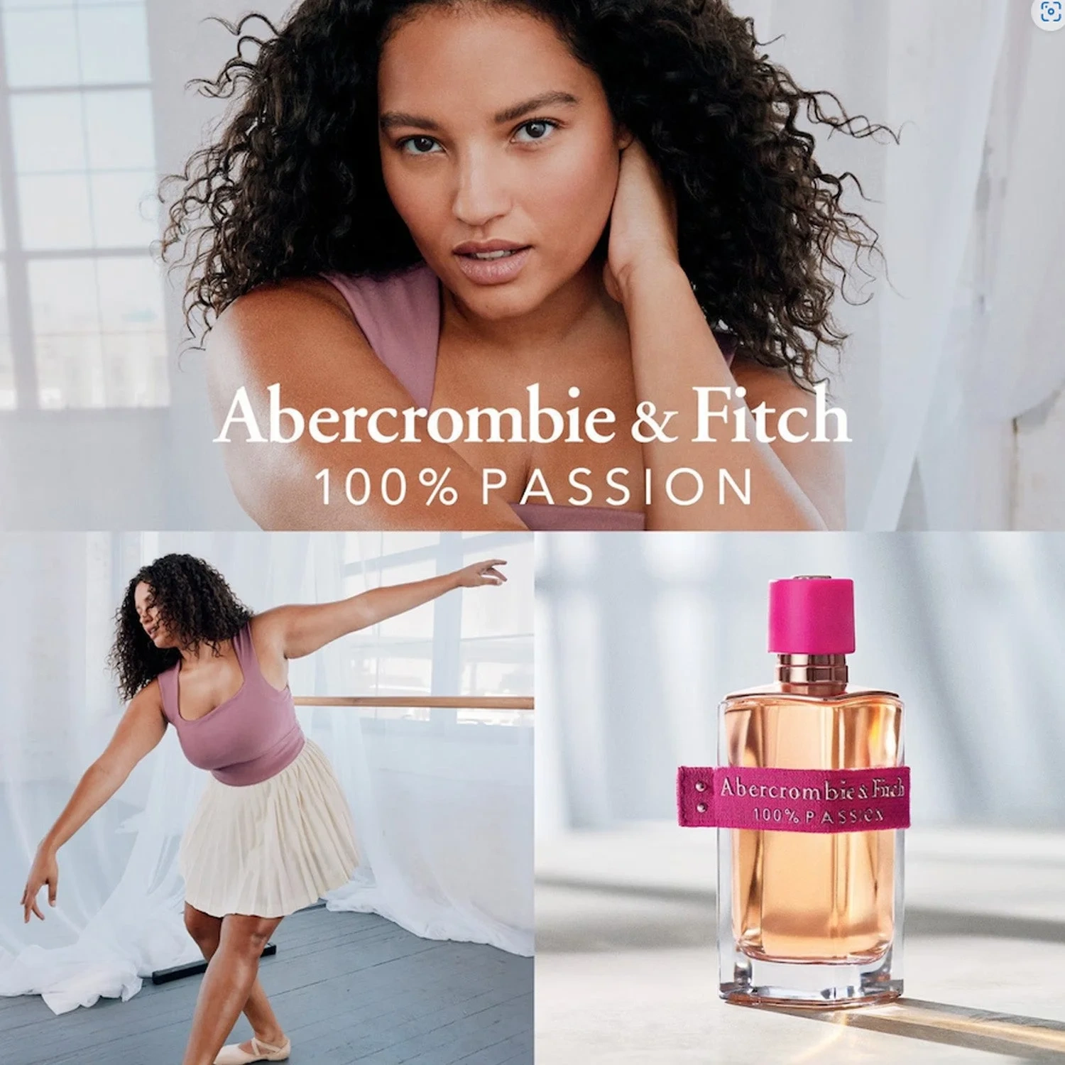 Abercrombie & Fitch 100% Passion Women Eau de Parfum 100 ml