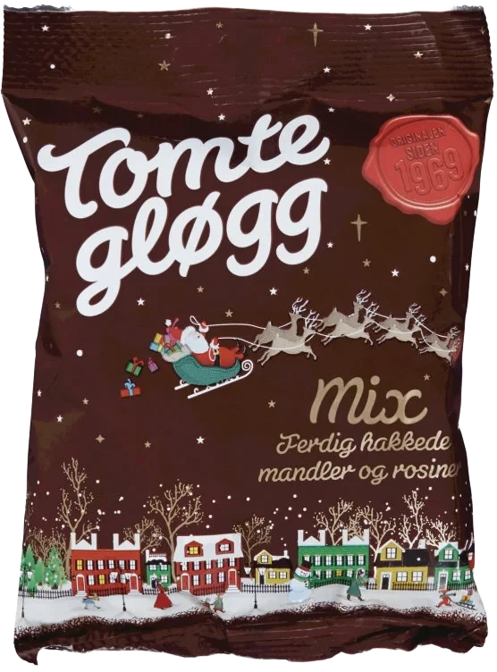 Gløggmix Mandler/rosiner Tomtegløgg