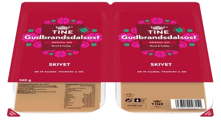 Gudbr.dalsost g35 hot.br   560g