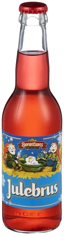 Berentsens rød julebrus fl 6pk   24x0,33l