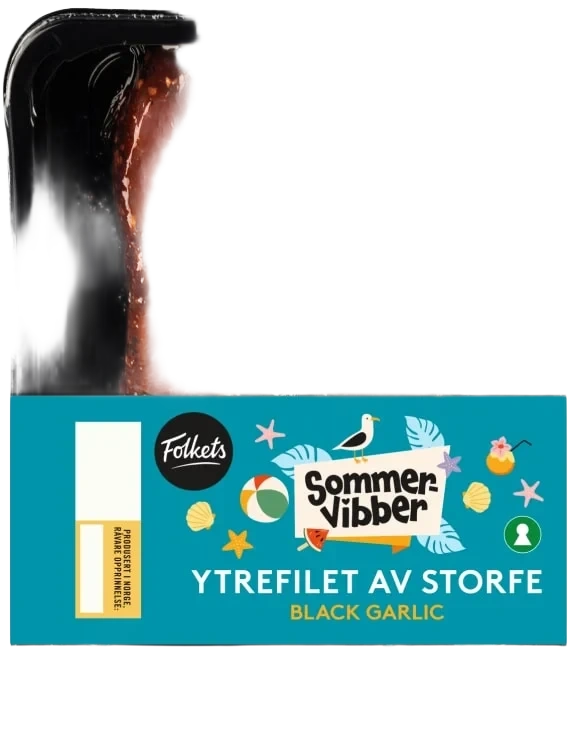 Storfe Ytrefilet skivet Black Garlic Sommervibber