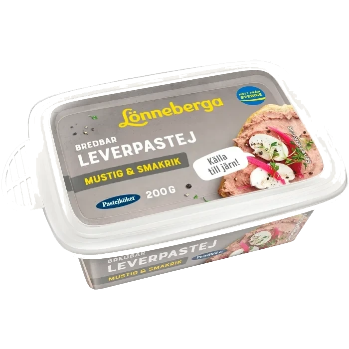 Pastej med Mustig smak 200g Pastejköket