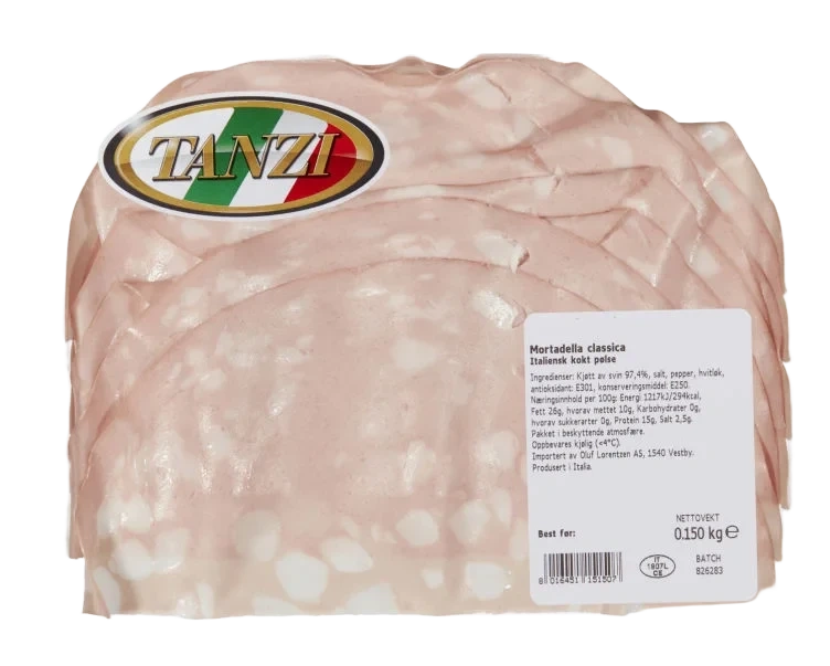 Mortadella skivet 150g Tanzi
