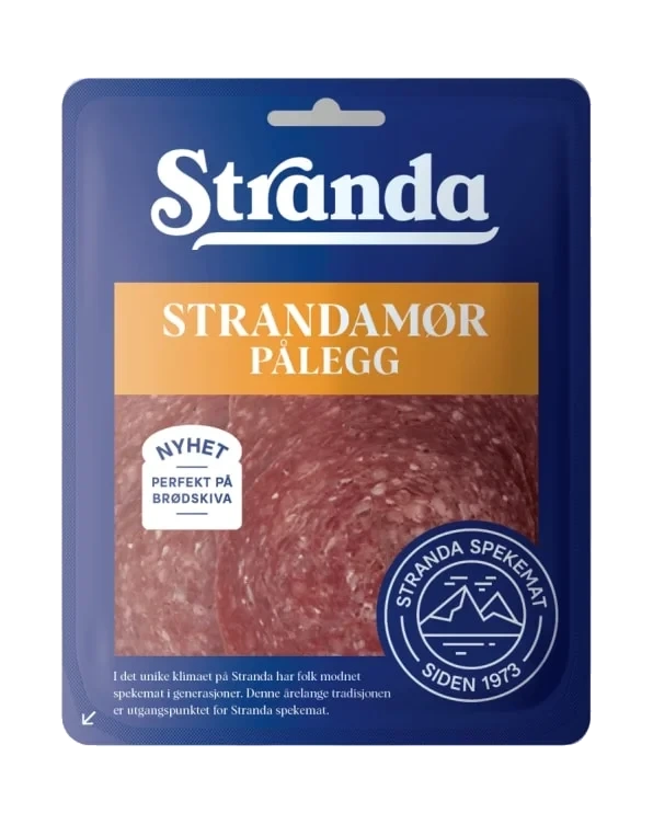 Strandamør skivet 80g Stranda
