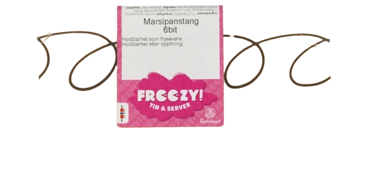 Marsipanstang 6bit 550g Bakehuset