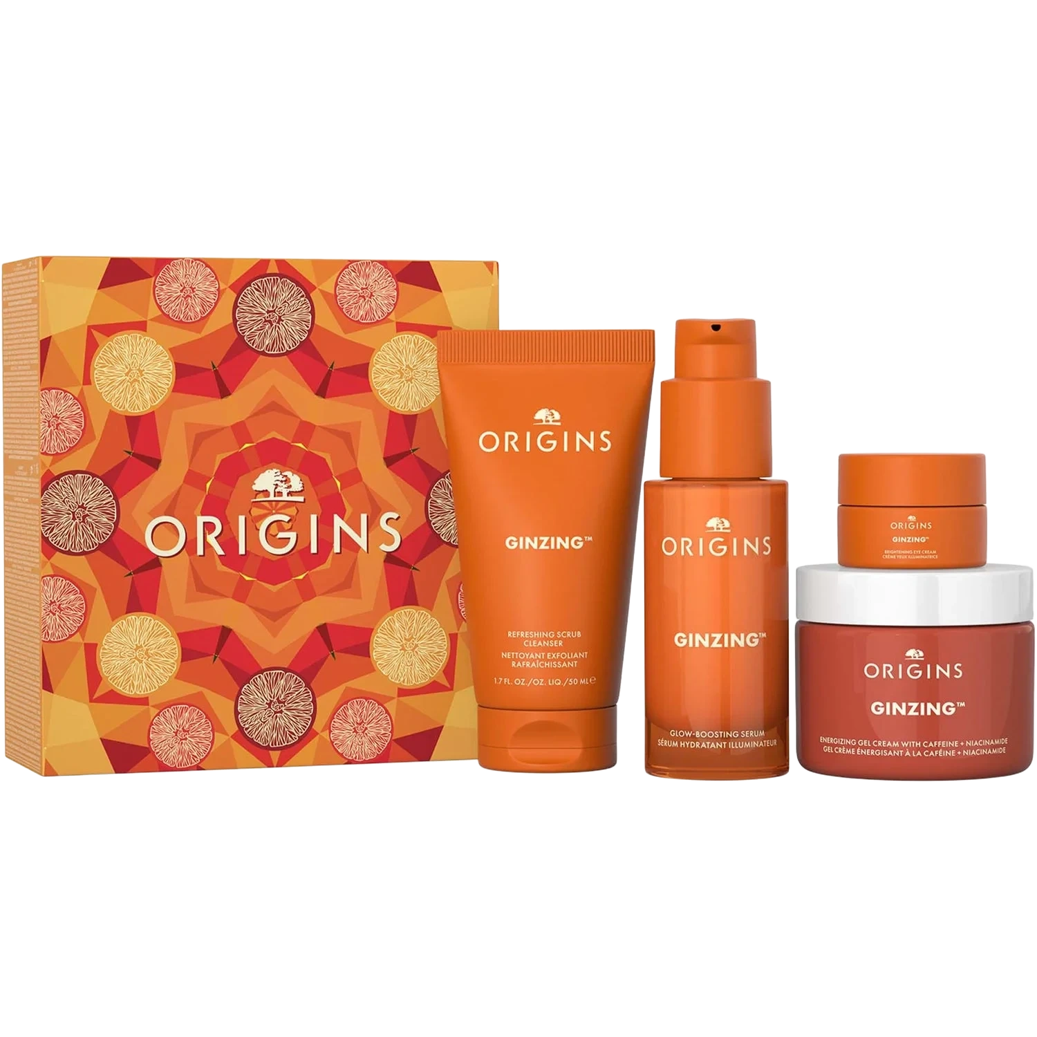 Origins Ginzing Glowing Essentials Set
