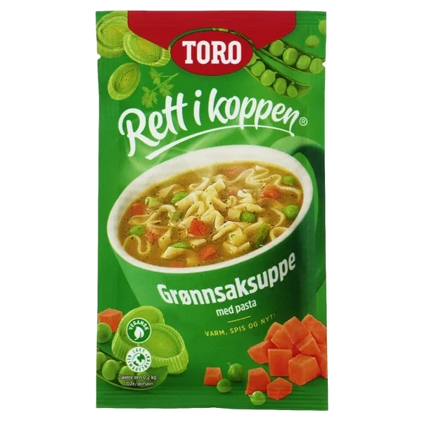 Toro Rik Grønnsak&Pastasuppe 20g