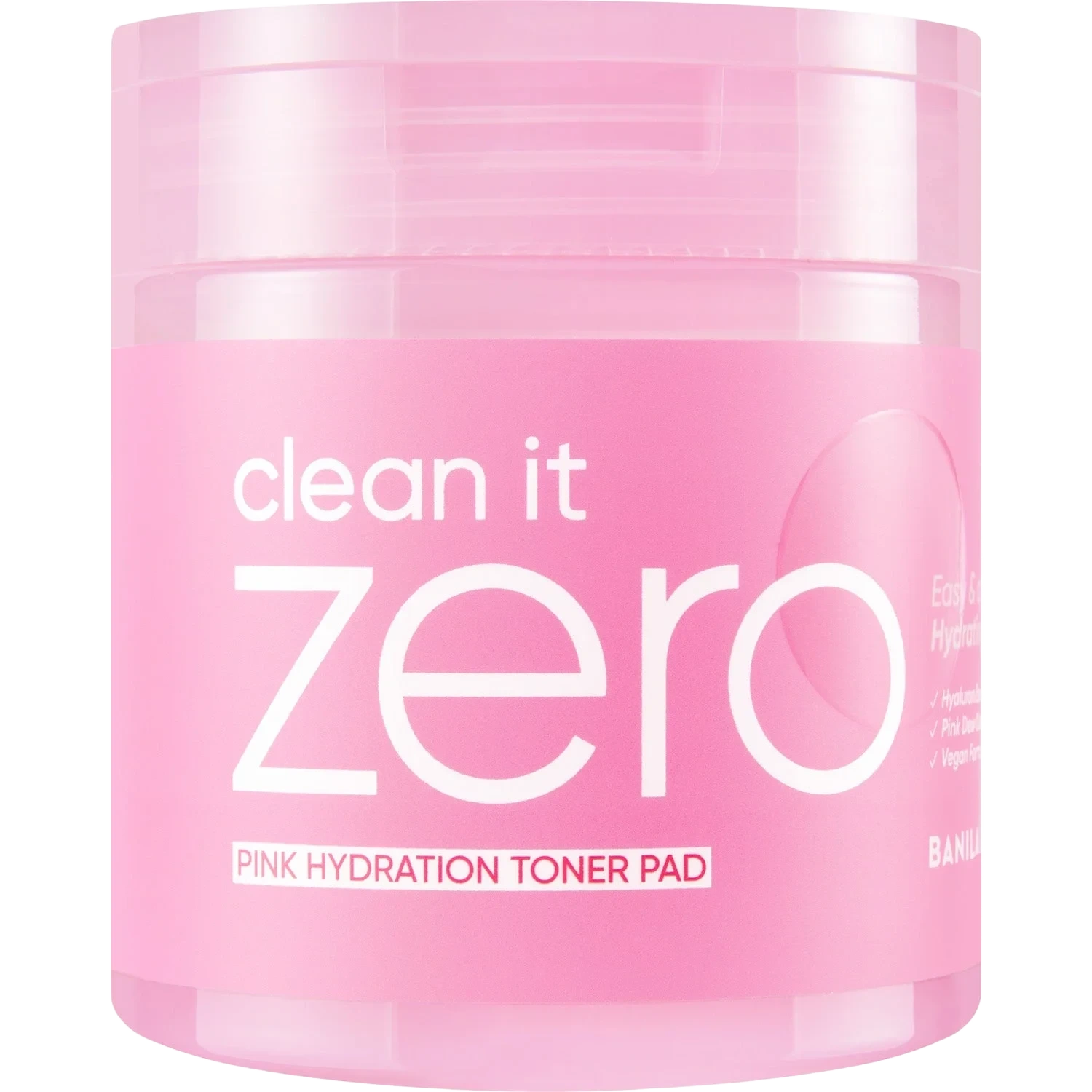Banila Co Clean It Zero Pink Hydration Toner Pad