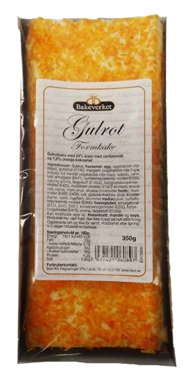 Gulrot Formkake 350g