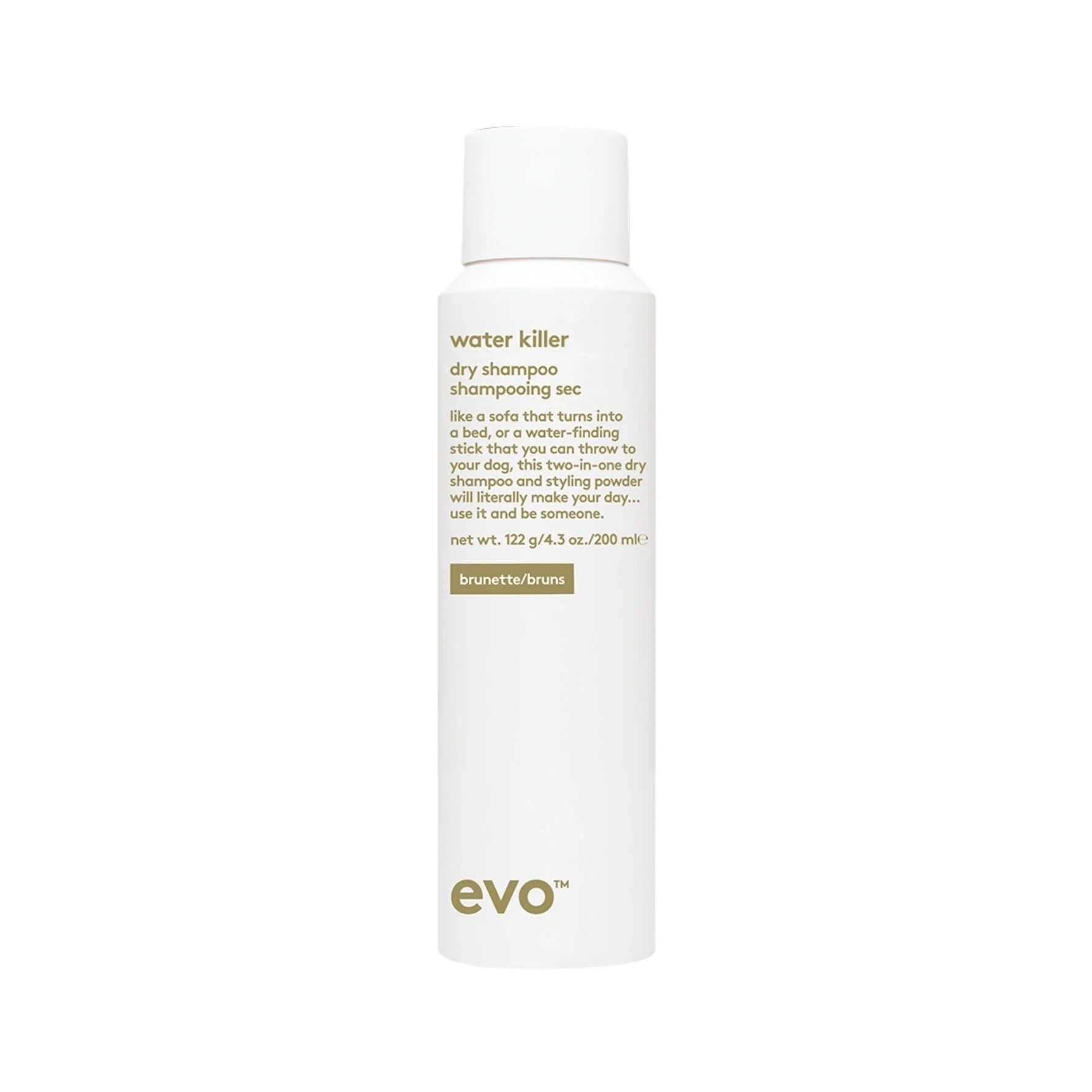Evo Water Killer Dry Shampoo Brunette 200 ml