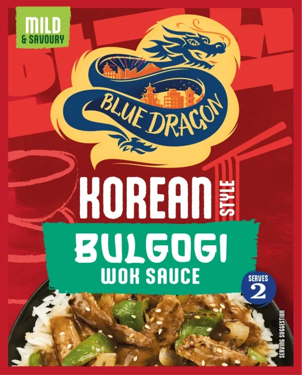 Korean Bulgogi Wok Sauce 120g Blue Dragon