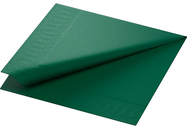 Servl 40cm 3l m.grønn   125stk