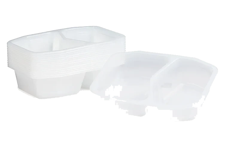 Tray Hmr Pp Tr 2-comp 215x148x50