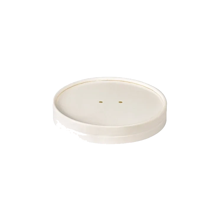 Lokk til coppa skål hvit 250/350ml  25stk