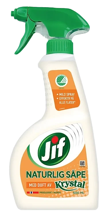 Jif Naturlig Såpe Spray Krystal 500ml