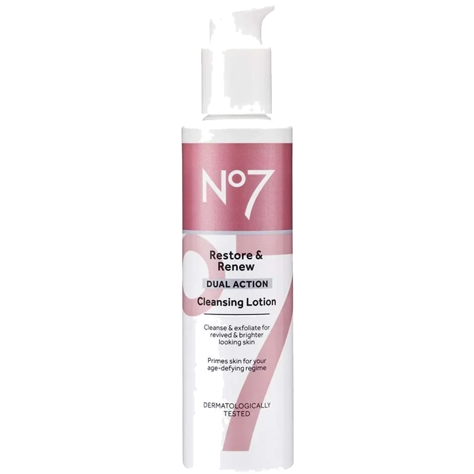 No7 Restore & Renew Cleansing Lotion