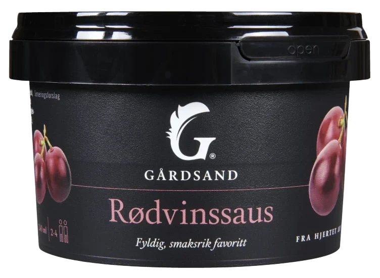 Rødvinsaus Fersk 240ml Gårdsand