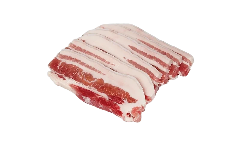 Salt sideflesk u/ben skåret 6xca1kg kg