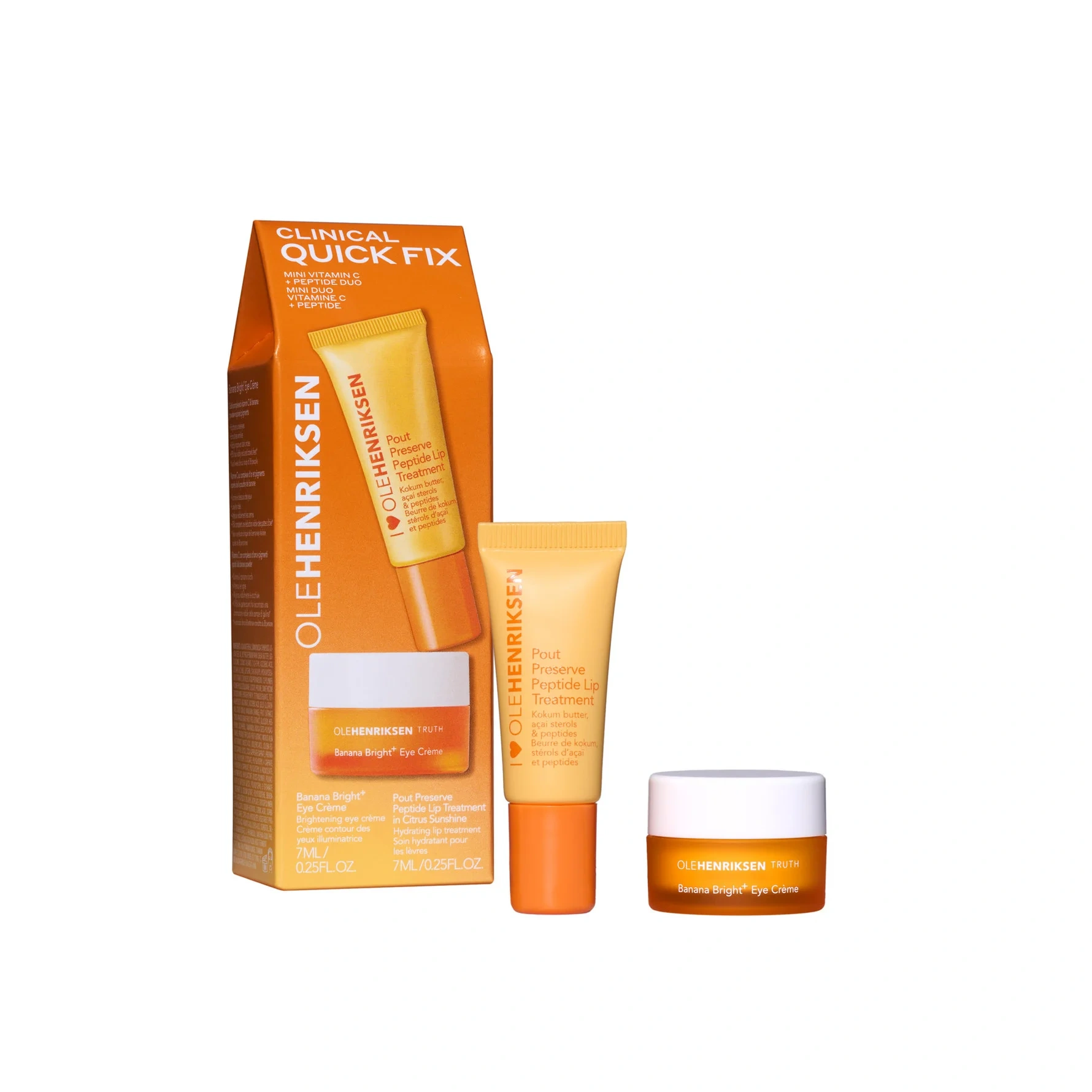 Ole Henriksen Sets Clinical Quick Fix Mini Vitamin C + Peptide Duo