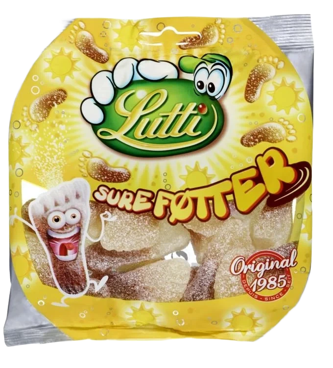 Sure Føtter 130g Lutti