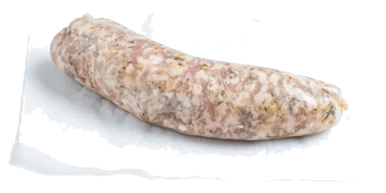 Salsiccia m/Hvitløk & Salvie 80g pr stykk