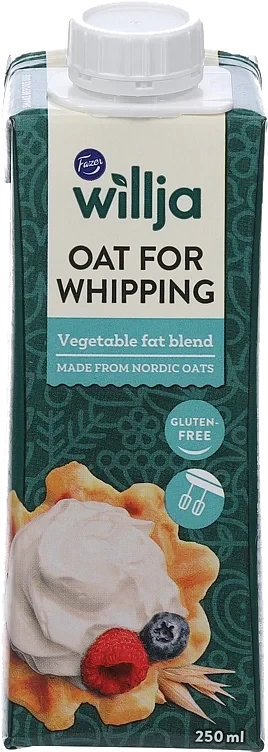 Willja oat for whipping   250ml