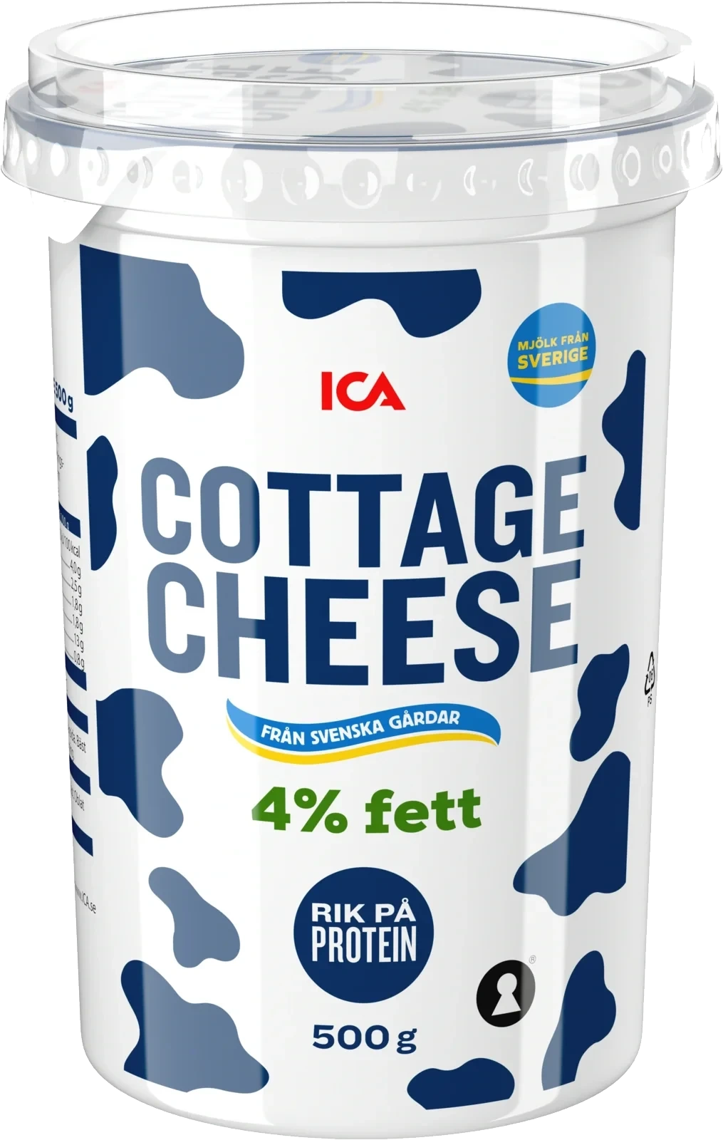 Cottage cheese naturell 4%