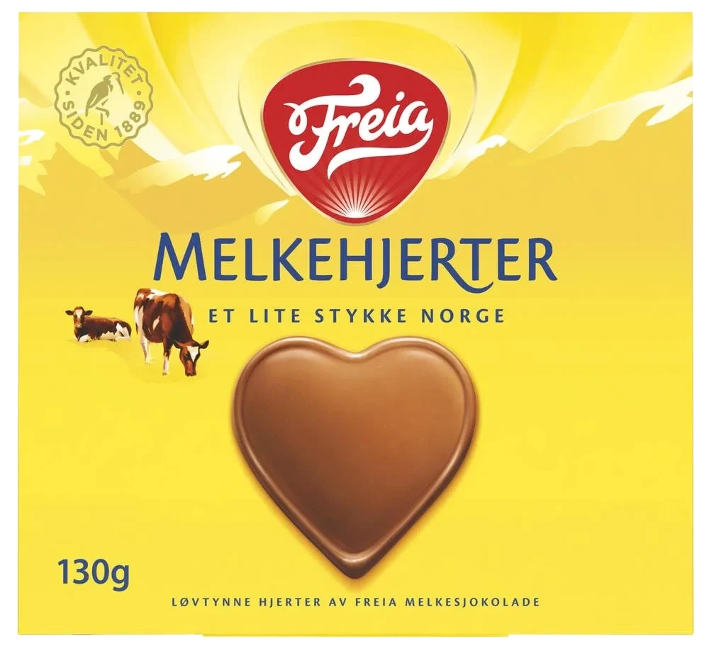 Melkehjerter 130 g