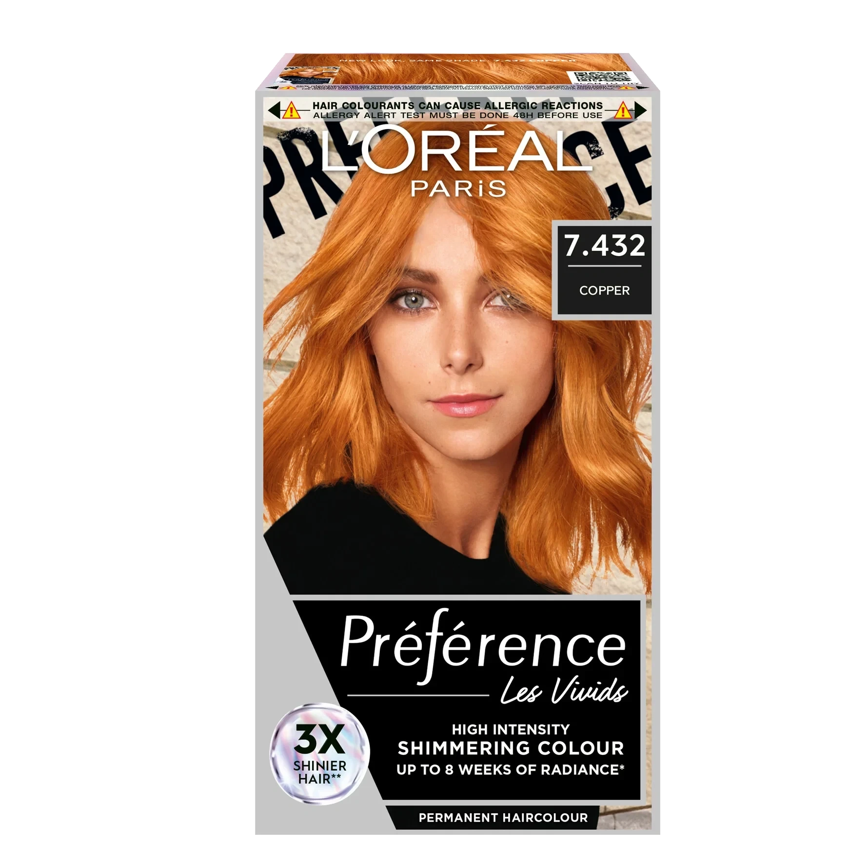 L'Oréal Paris Préférence Vivids 7.432 Copper