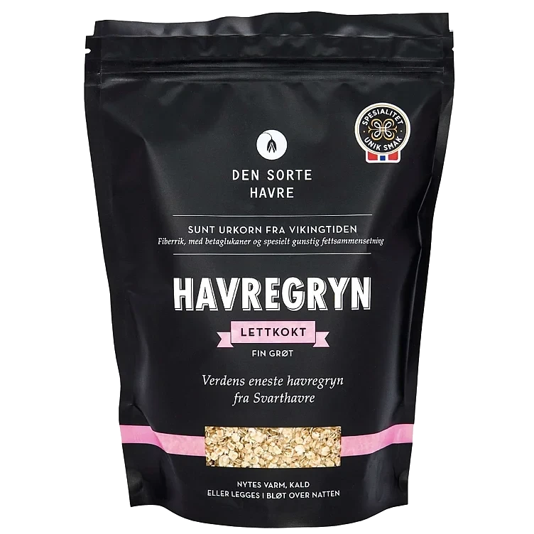 Havregryn lettkokt pose   500g
