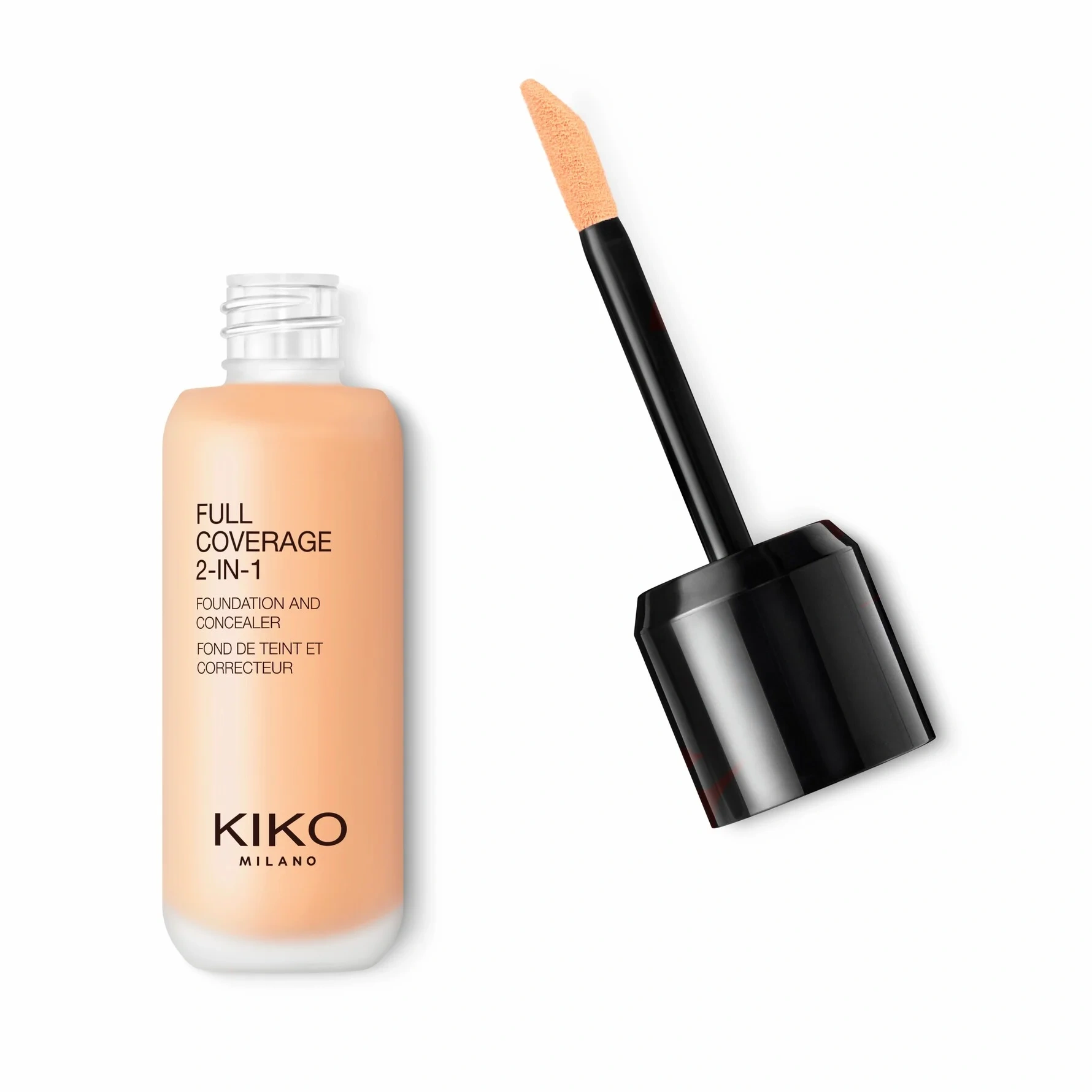Kiko Milano Full Coverage 2-In-1 Foundation & Concealer WB25 Warm Beige