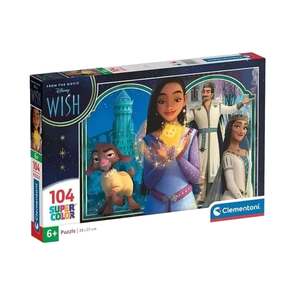 Puslespill 104 Brikker - Disney Wish