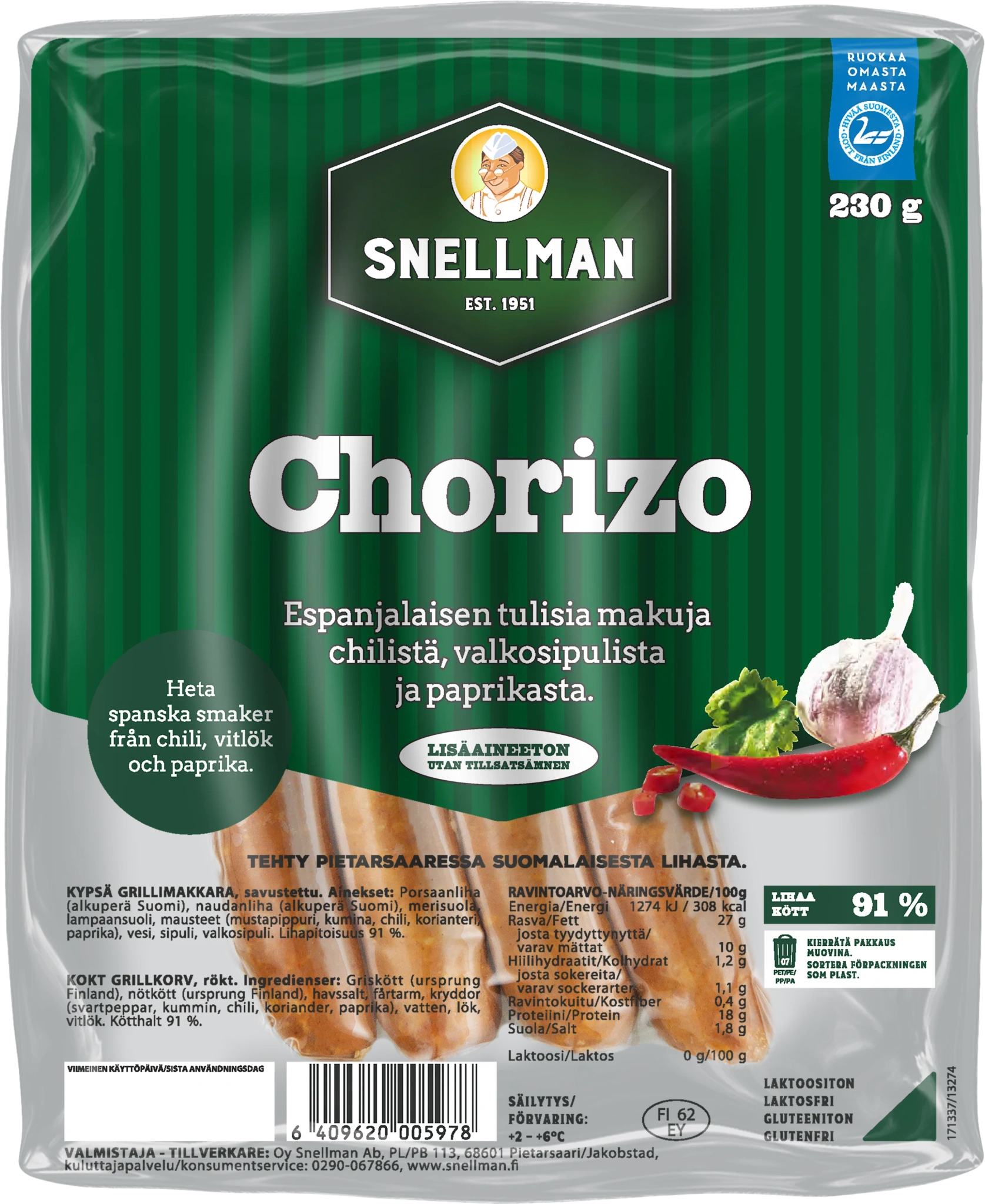 All Natural Chorizo