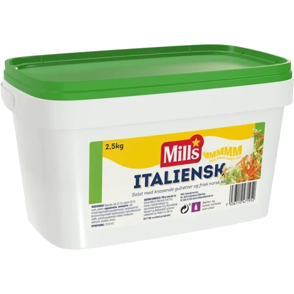 Italiensk Salat 2,5kg Mills