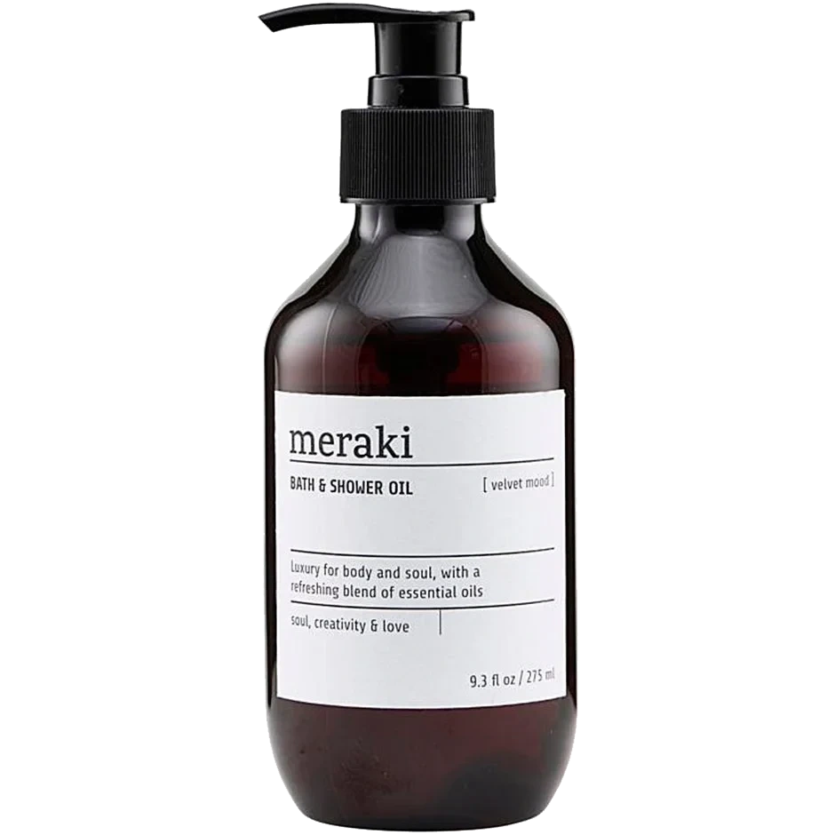 Meraki Velvet Mood Bath & Shower Oil