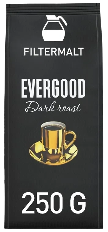 Evergood Dark Roast Filtermalt 250g