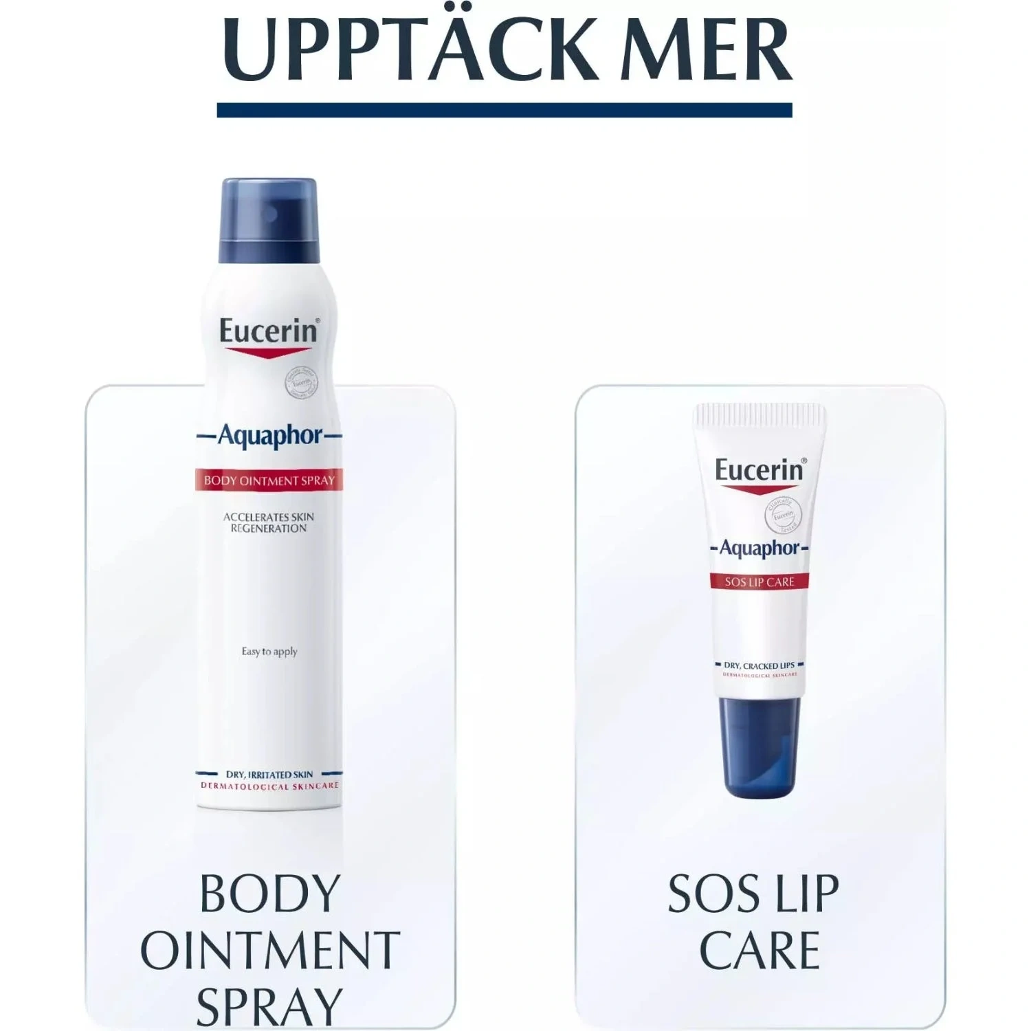Eucerin Aquaphor Soothing Skin Balm salve 45 ml