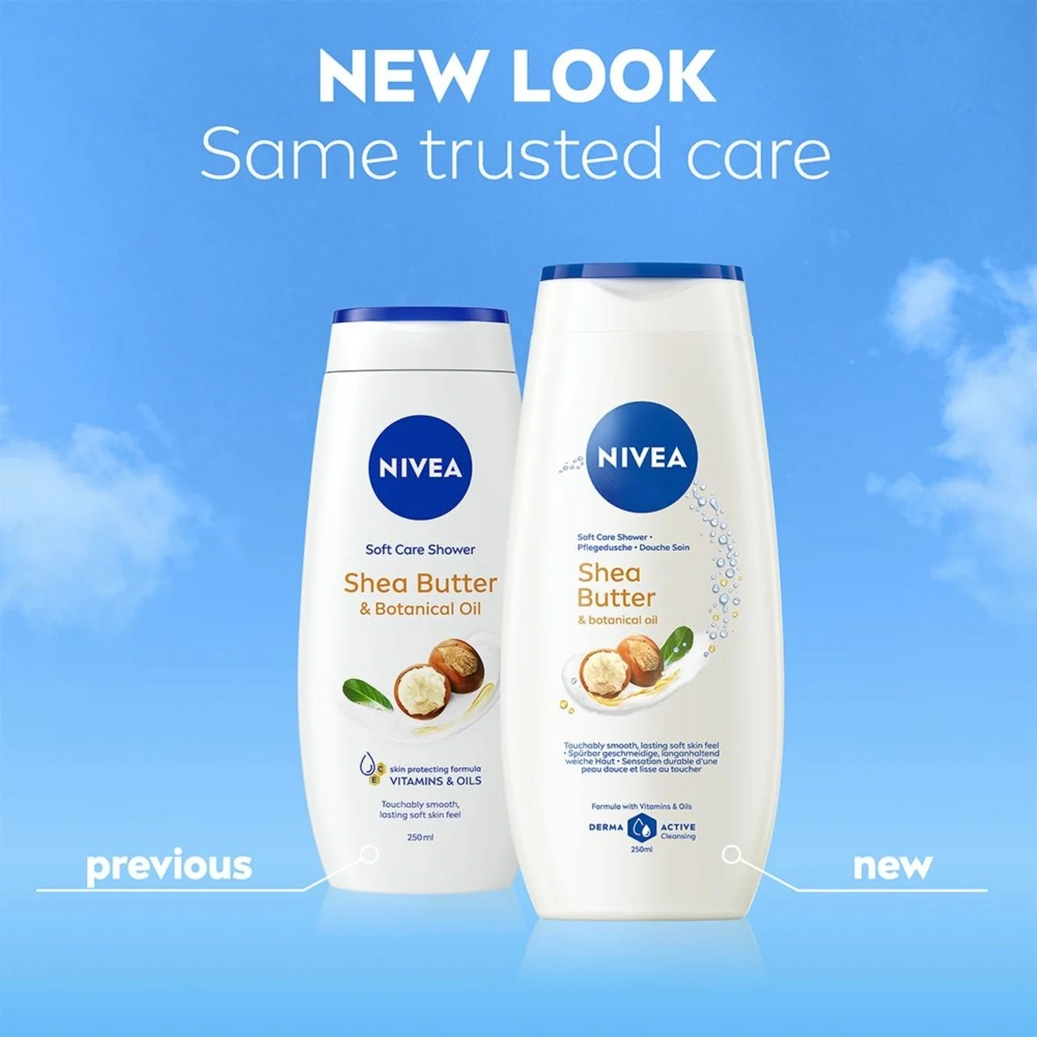 Nivea Shower Creme Shea Butter & Botanical Oil 250ml
