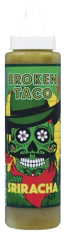 Sriracha Grønn 270ml Broken Taco