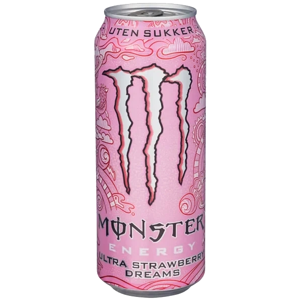 Monster Ultra Strawberry 0,5l Bx