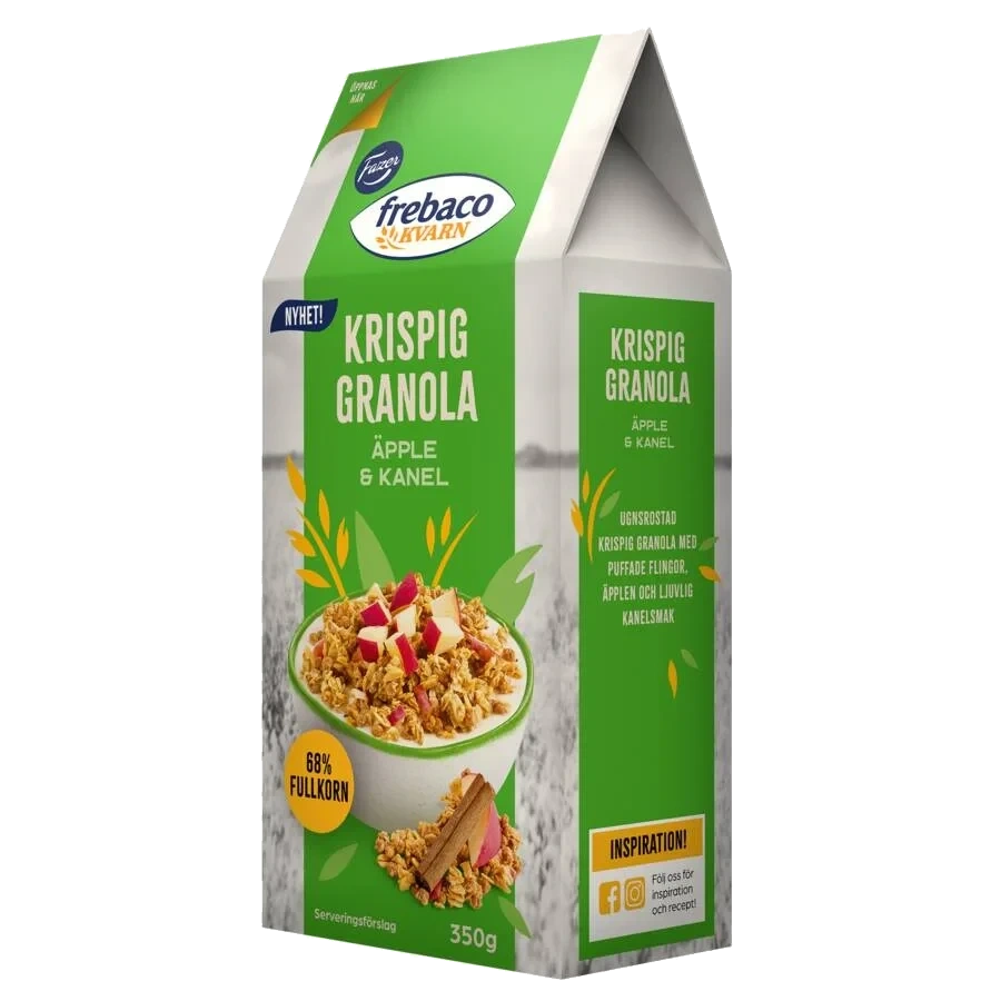 Krispig Granola Äpple /Kanel