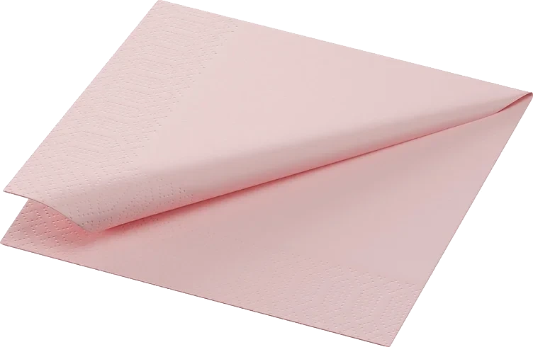 Serviett 3l24cm Mellow Rose
